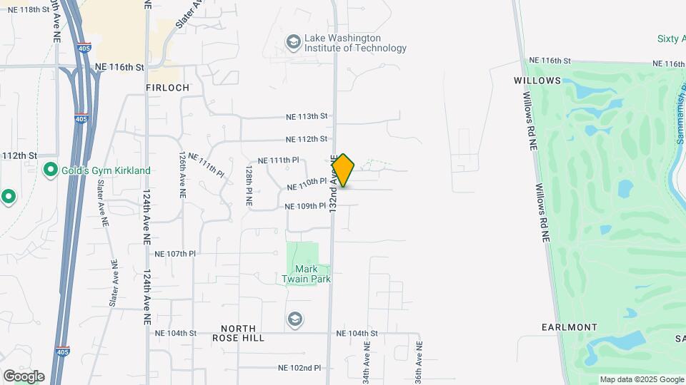 11000 132nd Ave NE, Unit Upstairs Mapa y Detalles de la Ubicación