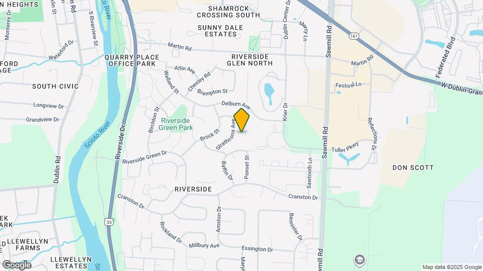 6593 Delburn Ct Mapa y Detalles de la Ubicación