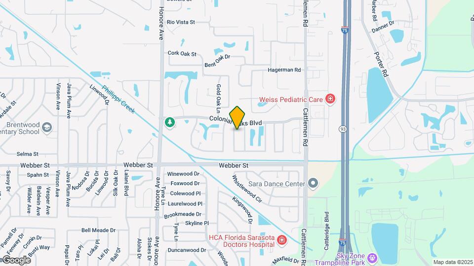 2563 W Scarlet Oak Ct Map and Location Details
