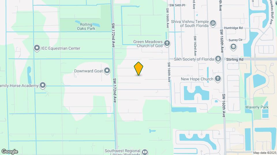 16900 SW 62nd St Map and Location Details