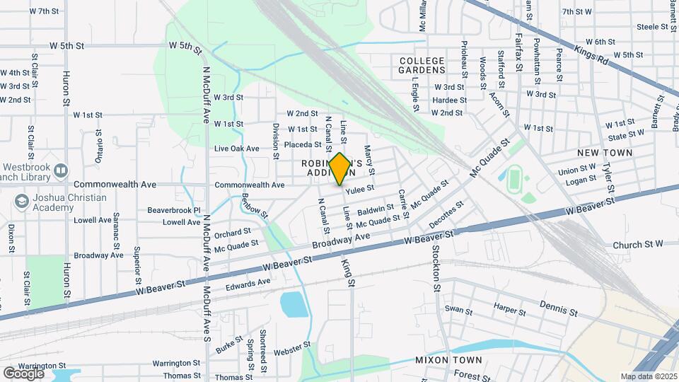 2135 Yulee St Map and Location Details
