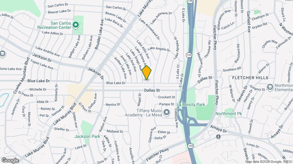 6202 Lake Ariana Ave Map and Location Details