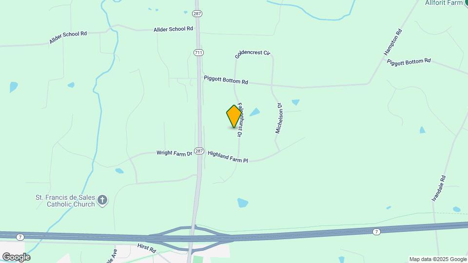 16821 Falconhurst Dr Map and Location Details