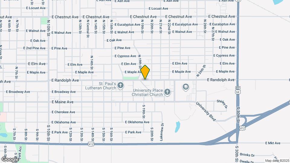 1915 E Randolph Ave Map and Location Details