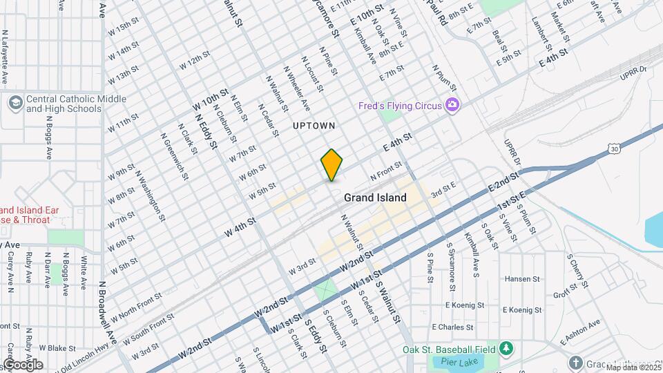 375 N Walnut St, Unit 2 Map and Location Details