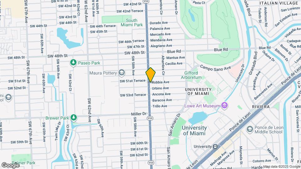 5105 Red Rd Map and Location Details