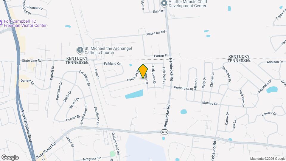 551 Fox Trot Dr Map and Location Details