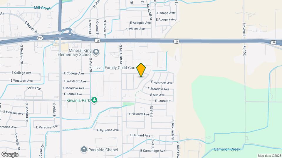 839 S Belmont Dr Map and Location Details