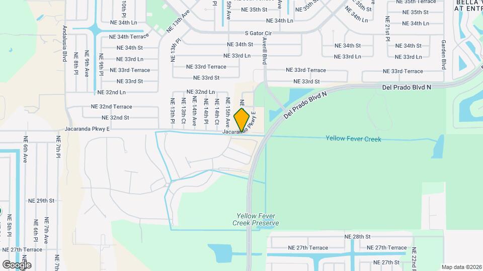 1672 Lake Jessup Cir Map and Location Details