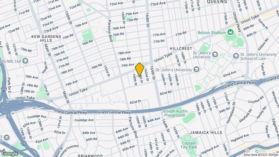80-36 161st St Mapa y Detalles de la Ubicación