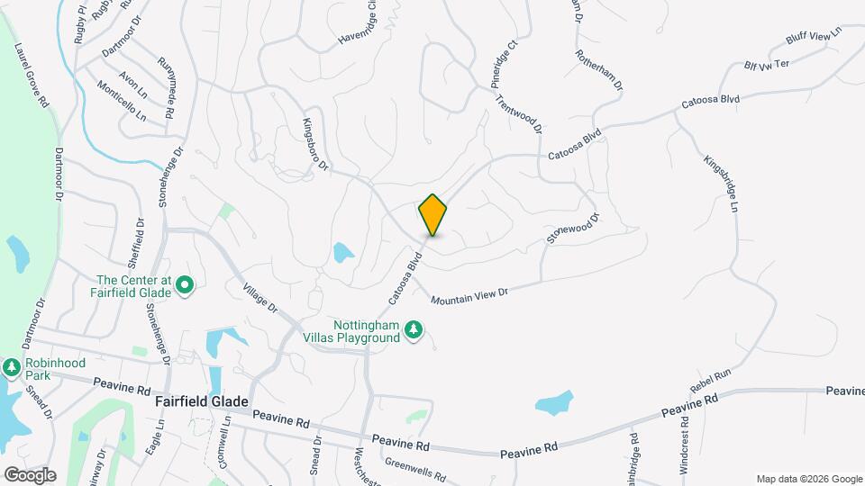 101 Walden Ridge Dr Map and Location Details