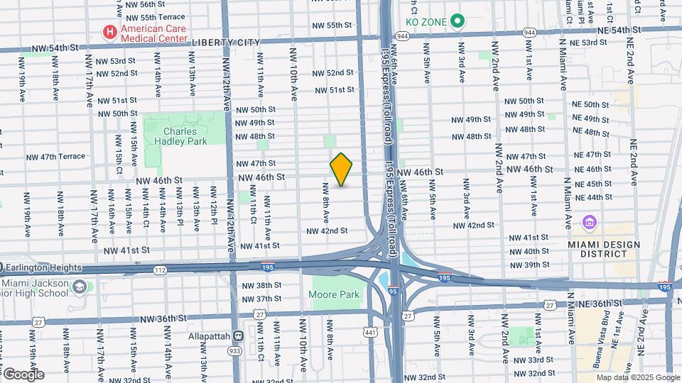 766 NW 45th St Map and Location Details