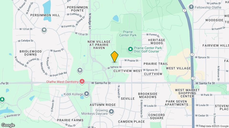 310 N Ferrel St Map and Location Details