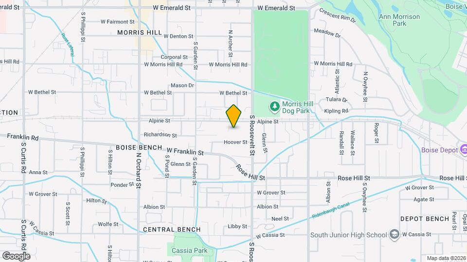 4295 W Alpine St Map and Location Details