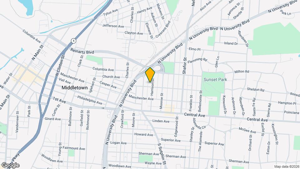 202-204 Harrison St Map and Location Details