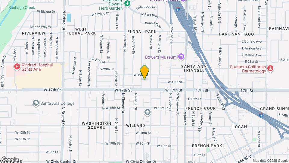 1801 Greenleaf St, Unit #14 Map and Location Details