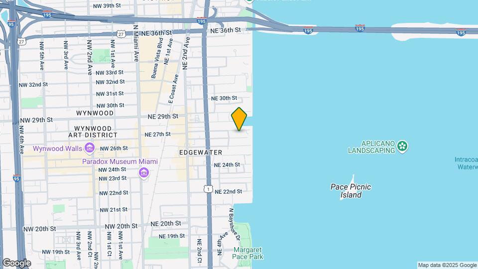 Bayhouse Miami Mapa y Detalles de la Ubicación