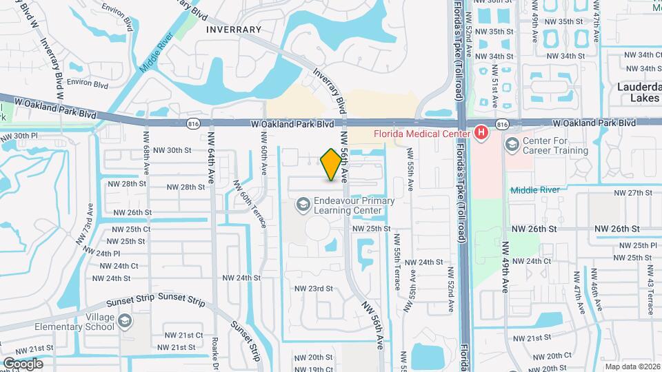 5631 NW 27th Ct Map and Location Details