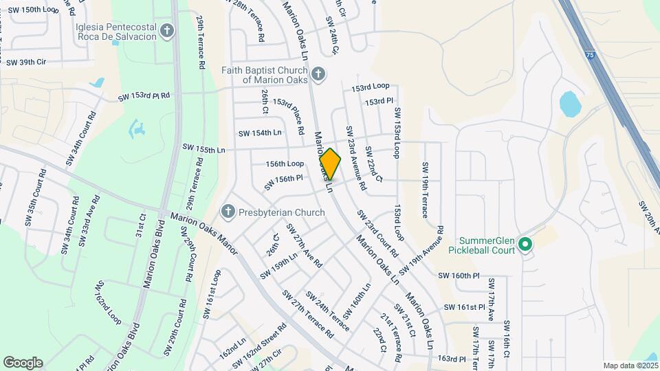 449 Marion Oaks Ln Map and Location Details