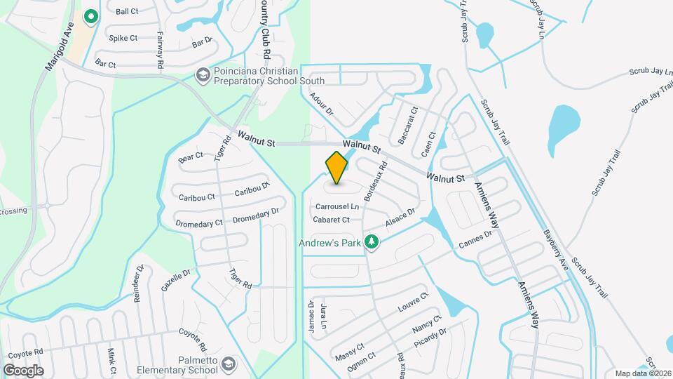 840 Blanc Ct Map and Location Details