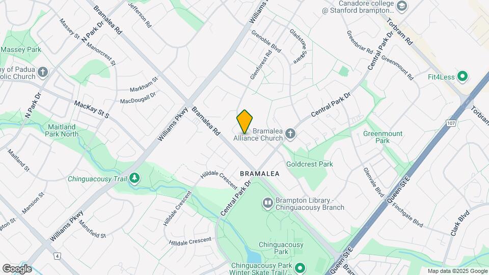 37 Grassmere Crescent Map and Location Details