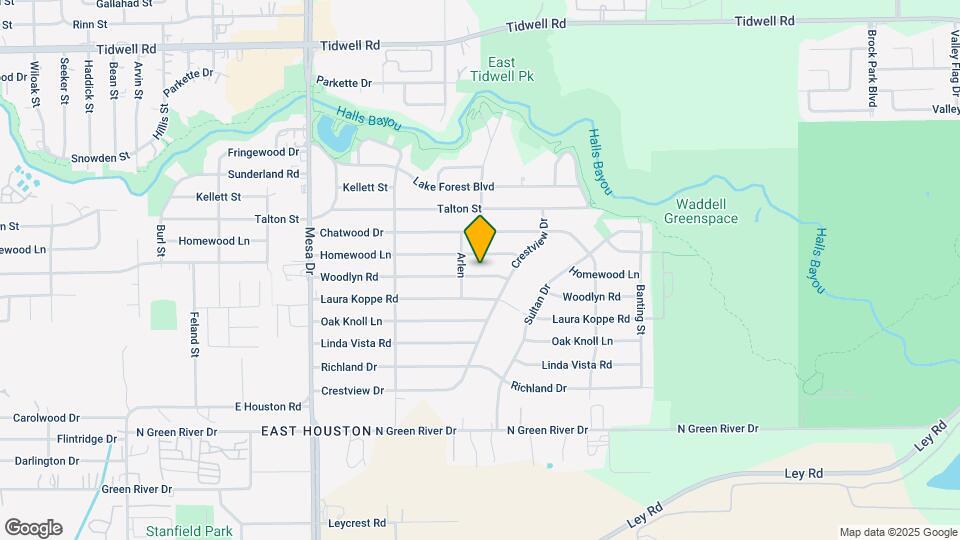 9133 Woodlyn Rd Map and Location Details