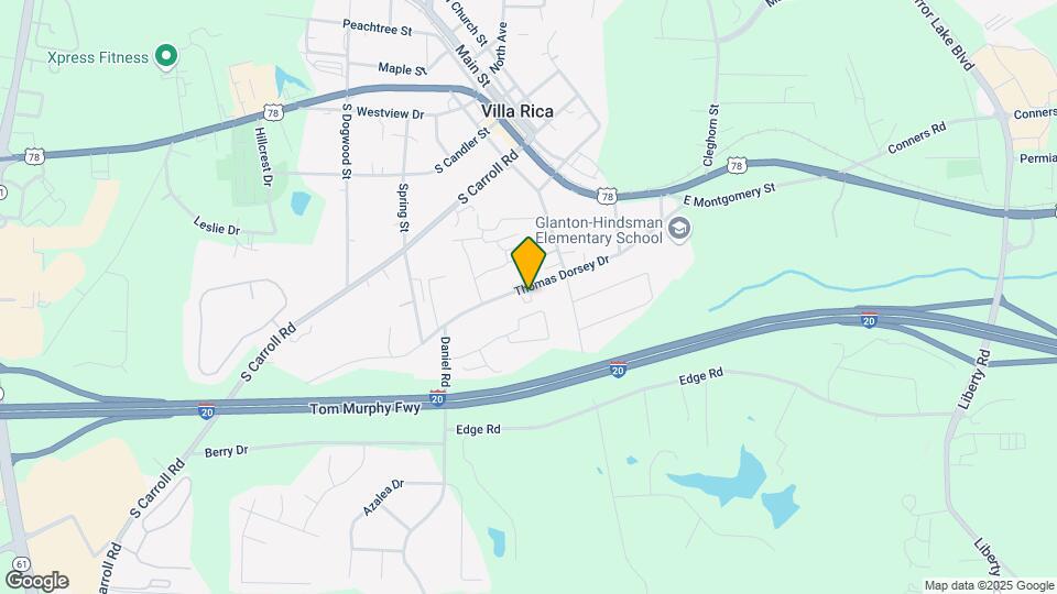 318 Thomas Dorsey Dr Map and Location Details