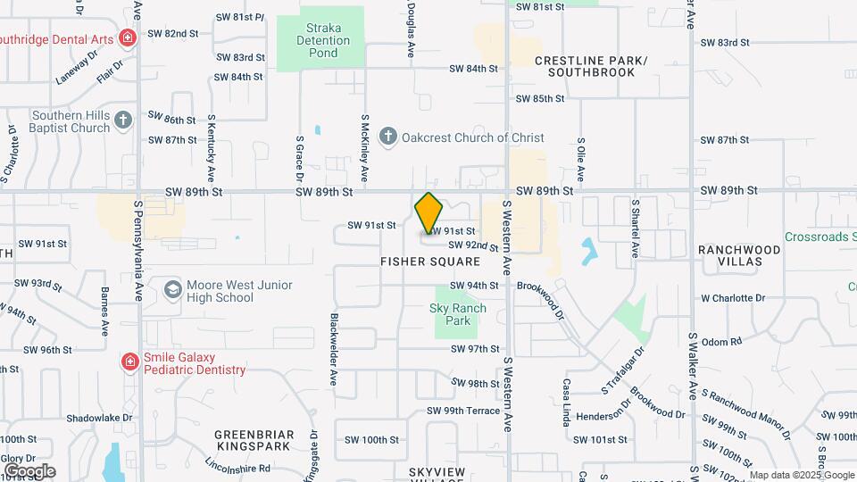 1029 SW 92nd St Map and Location Details