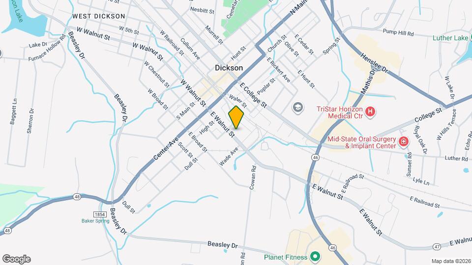 Walnut Street Apartments Mapa y Detalles de la Ubicación