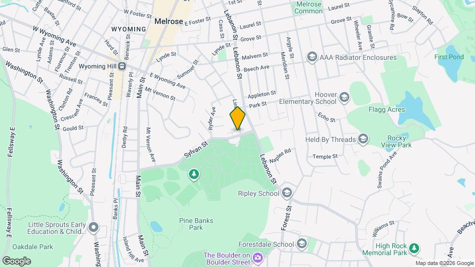 202 Sylvan St, Unit 1st floor Mapa y Detalles de la Ubicación