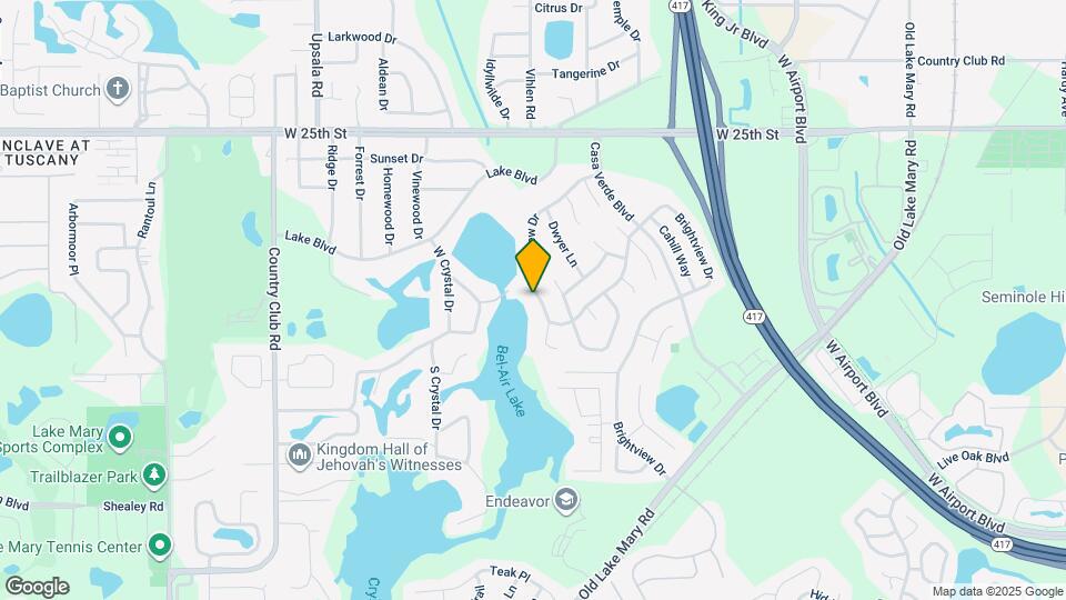 226 Brightview Dr Map and Location Details
