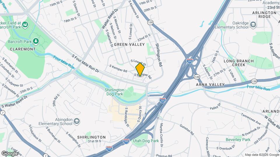 2638 S Kenmore Ct Map and Location Details