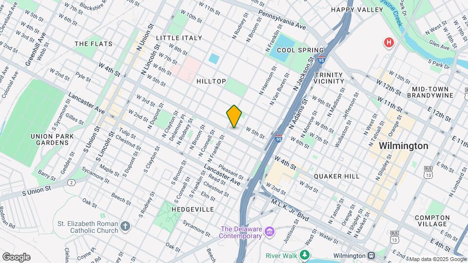 1215 W 4th St Mapa y Detalles de la Ubicación