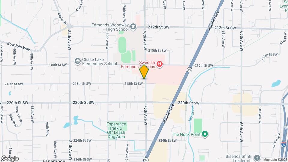 7603 218th St SW Map and Location Details