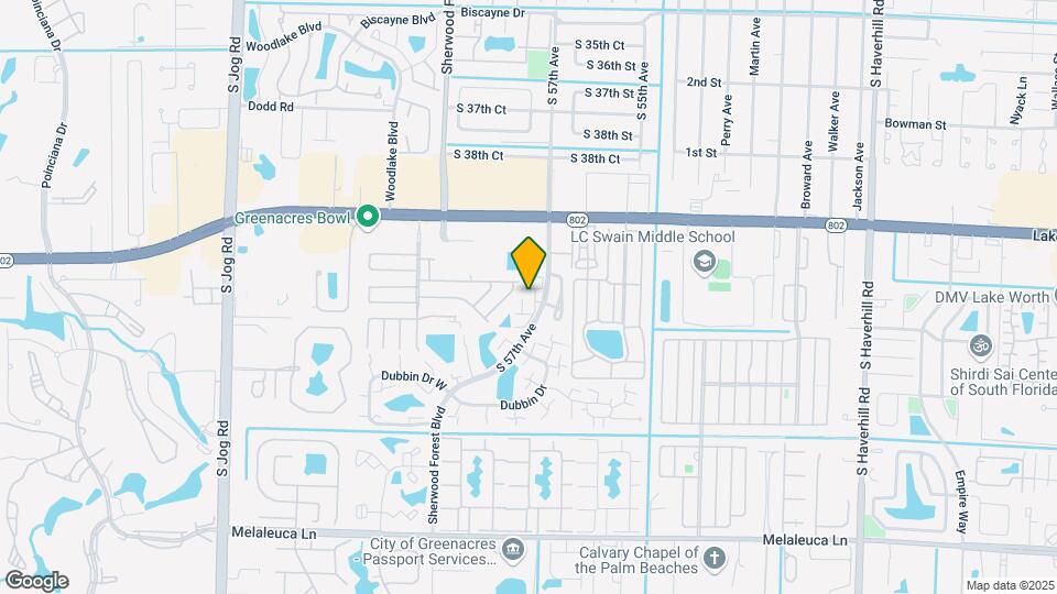 4205 S 57th Ave Map and Location Details