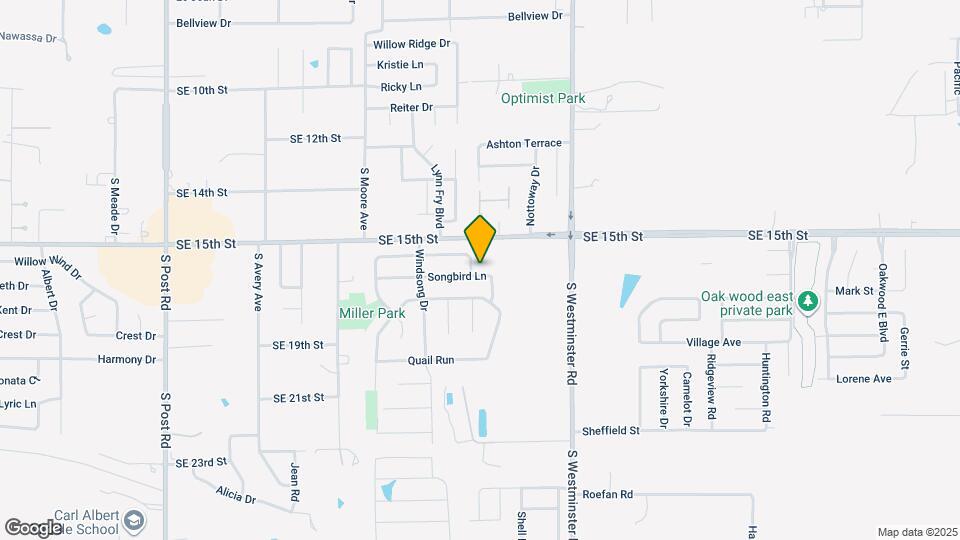 1700 Strawberry Hl Map and Location Details