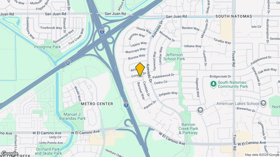2189 Glenrio Way Map and Location Details
