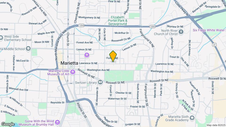 2180 Shadowood Pkwy Map and Location Details
