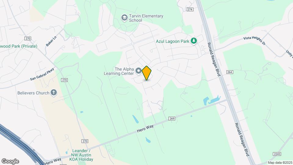 2100 Mar Vista Ln Map and Location Details