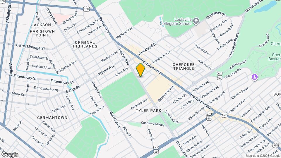 1602 Lucia Ave Mapa y Detalles de la Ubicación