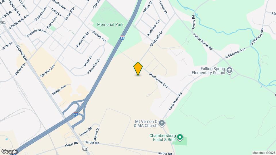 838 Rising Sun Ln Map and Location Details