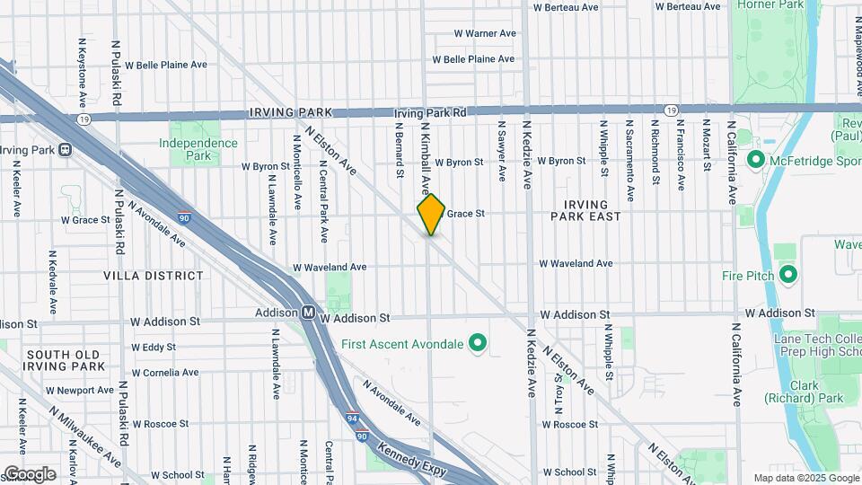 3735 N Kimball Ave Map and Location Details