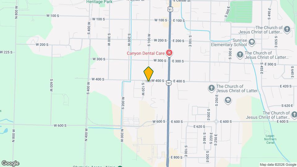 98 W 400 S Map and Location Details