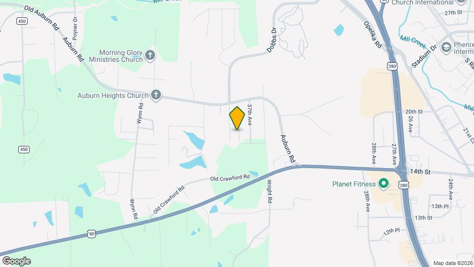 1907 Westminster Dr Mapa y Detalles de la Ubicación