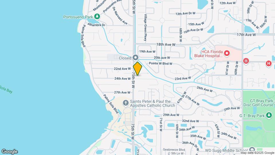 7412 24th Ave W Mapa y Detalles de la Ubicación