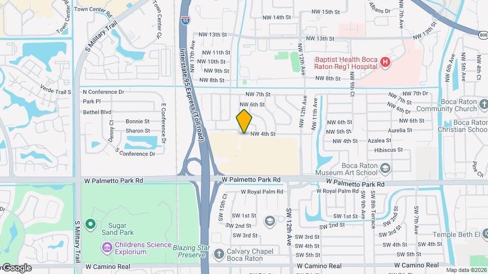 1390 NW 4th St Map and Location Details