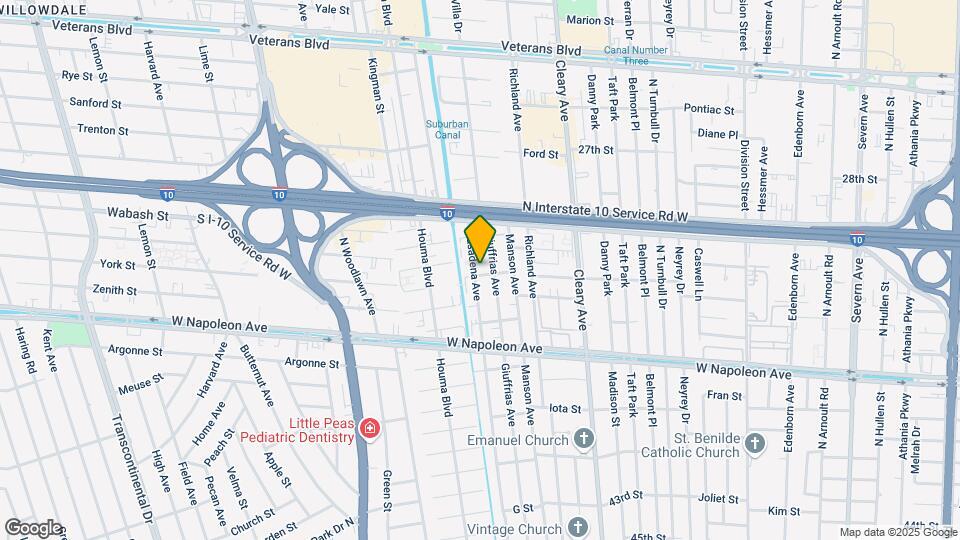 2401 Pasadena Ave Map and Location Details