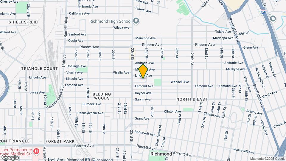 2363 Wendell Ave Map and Location Details