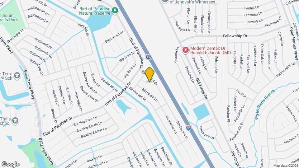 9 Birch Haven Pl Mapa y Detalles de la Ubicación