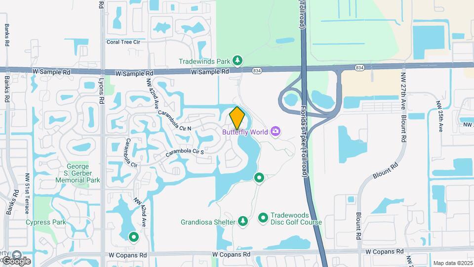 2828 Carambola Cir S, Unit 1999 Map and Location Details